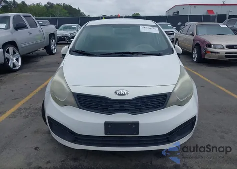 2013 Kia Rio Lx from USA, damaged, VIN KNADM4A37D6186030